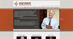 Desktop Screenshot of hawthorneconsultants.com